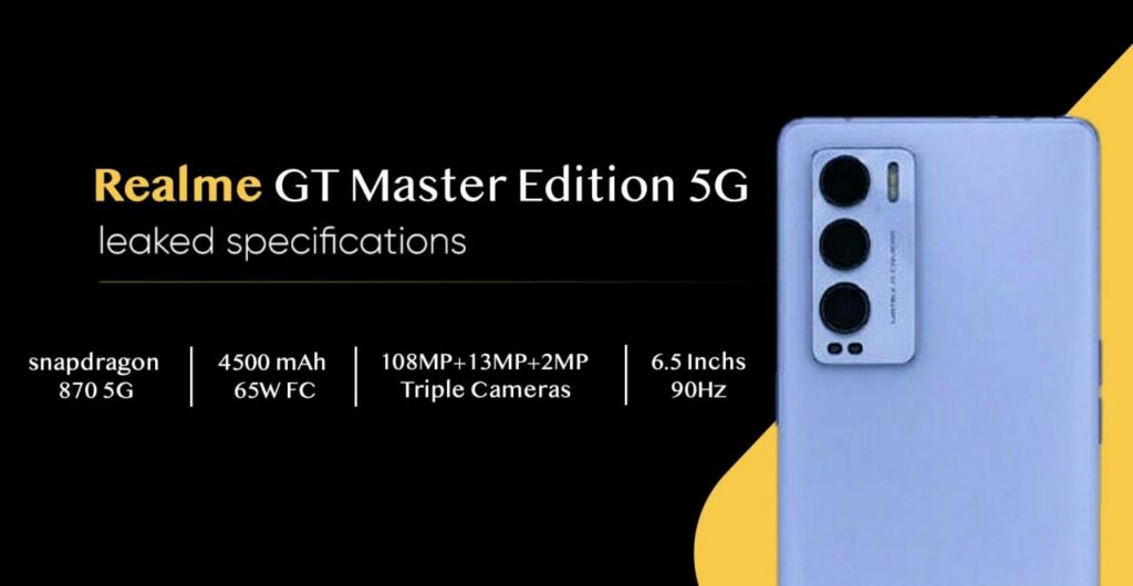 Realme GT Master Edition Series Launch Date Confirmed