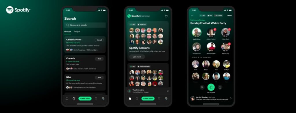Spotify Brings Clubhouse Competitor Spotify Brings Clubhouse Competitor
