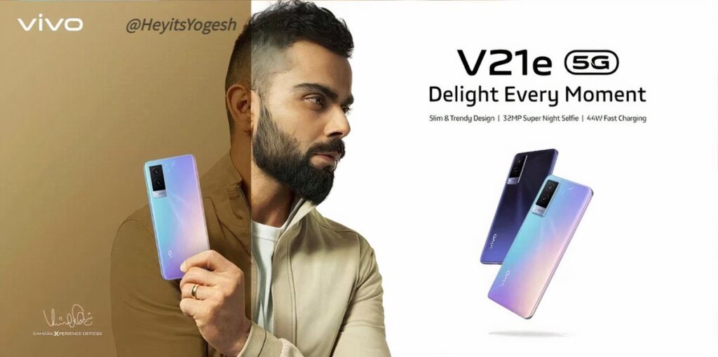 Vivo V21e 5G Official Poster Leaked