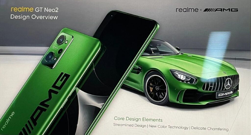 Realme GT Neo 2 Mercedes-AMG Special Edition Surfaced Online Realme GT Neo 2 Mercedes-AMG Special Edition Surfaced Online