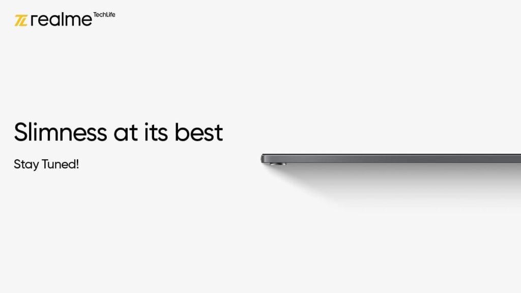 Realme Pad Design Teased