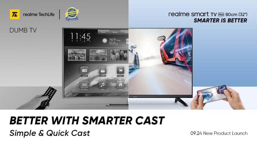 Realme Smart TV Neo Key Specifications Revealed