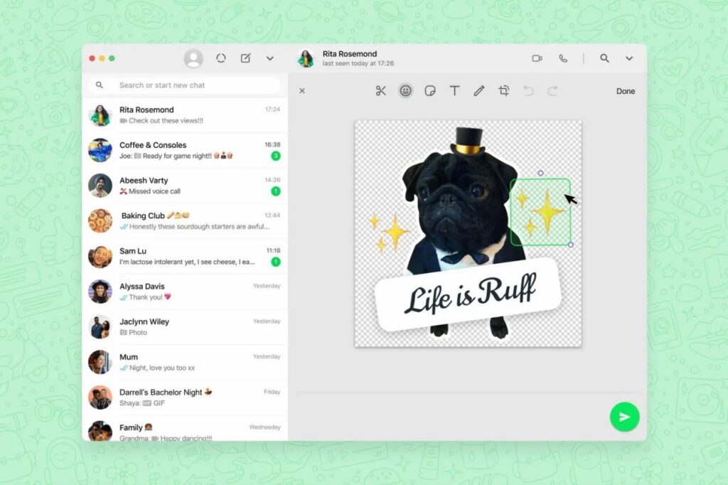 WhatsApp Web Gets Custom Sticker Maker Feature