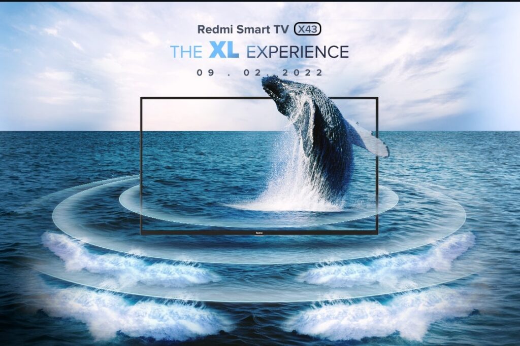 Redmi Smart TV X43 Launch Date Confirmed Redmi Smart TV X43 Launch Date Confirmed