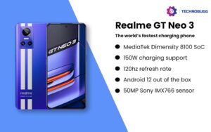 Realme GT Neo 3 Unveiled With 150W Fast Charging Support