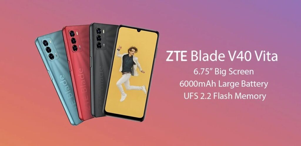ZTE Blade V40 Vita Launched With 48MP Camera ZTE Blade V40 Vita Launched With 48MP Camera