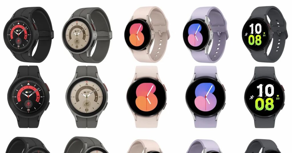 Samsung Galaxy Watch 5 Series High-quality Renders Leaked Samsung Galaxy Watch 5 Series High-quality Renders Leaked