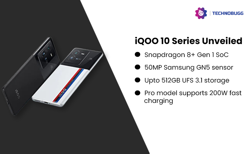 iQOO 10 Series Unveiled With 200W Fast Charging Technology iQOO 10
