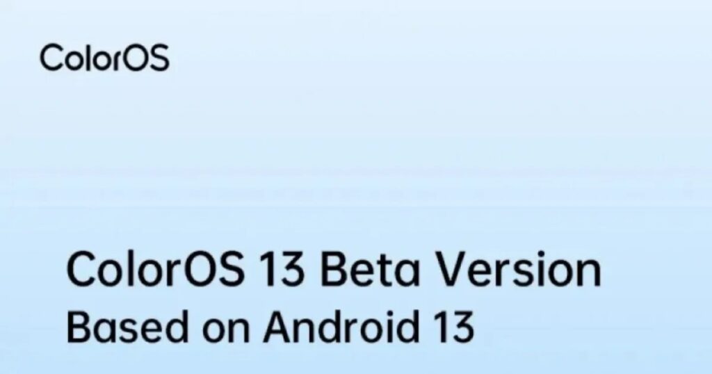ColorOS 13 Launch Date Surfaced Online