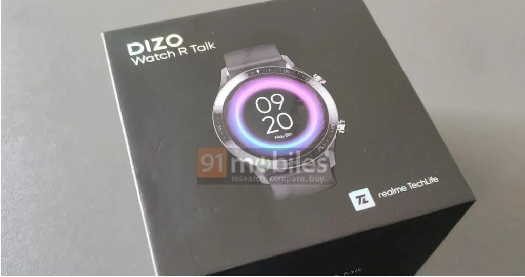 DIZO Watch R Talk Design Leaked DIZO Watch R Talk Design Leaked