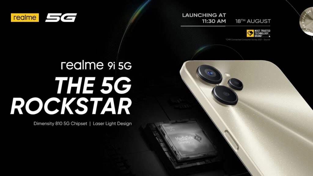 Realme 9i 5G Launching Date Revealed Realme 9i 5G Launching Date Revealed