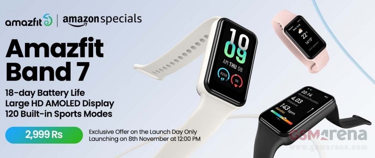 Amazfit Band 7 Indian Pricing Revealed Amazfit Band 7 Indian Pricing Revealed