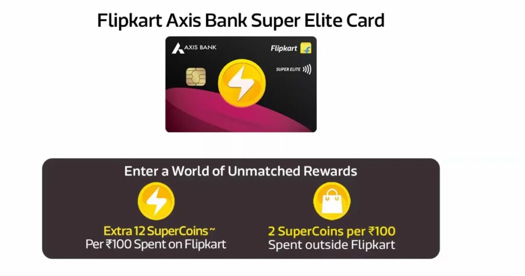 Flipkart Axis Bank Super Elite Credit Card Unveiled Flipkart Axis Bank Super Elite Credit Card Unveiled