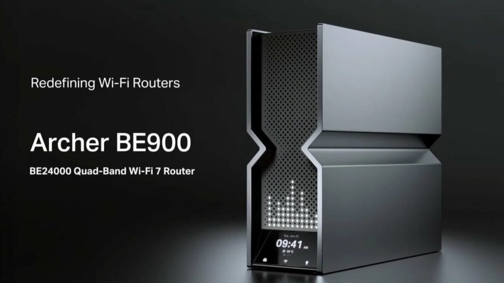 TP-Link Archer BE900 Wi-Fi 7 Router Announced TP-Link Archer BE900 Wi-Fi 7 Router Announced