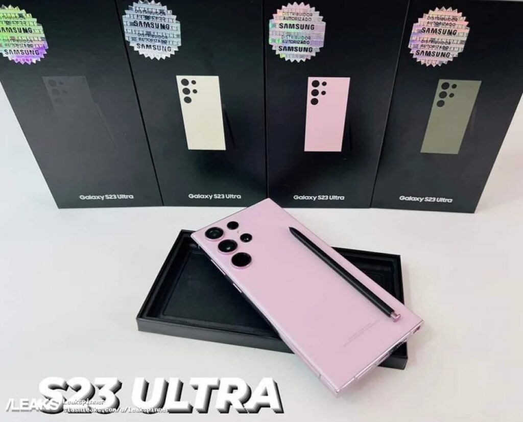 Samsung Galaxy S23 Ultra Spotted In Retail Store With Retail Box