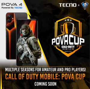 Tecno Announces the Start of its Call of Duty POVA