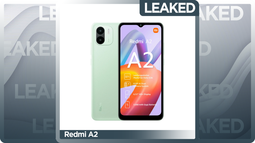 Redmi A2 Gets NBTC Certification Redmi A2 Gets NBTC Certification