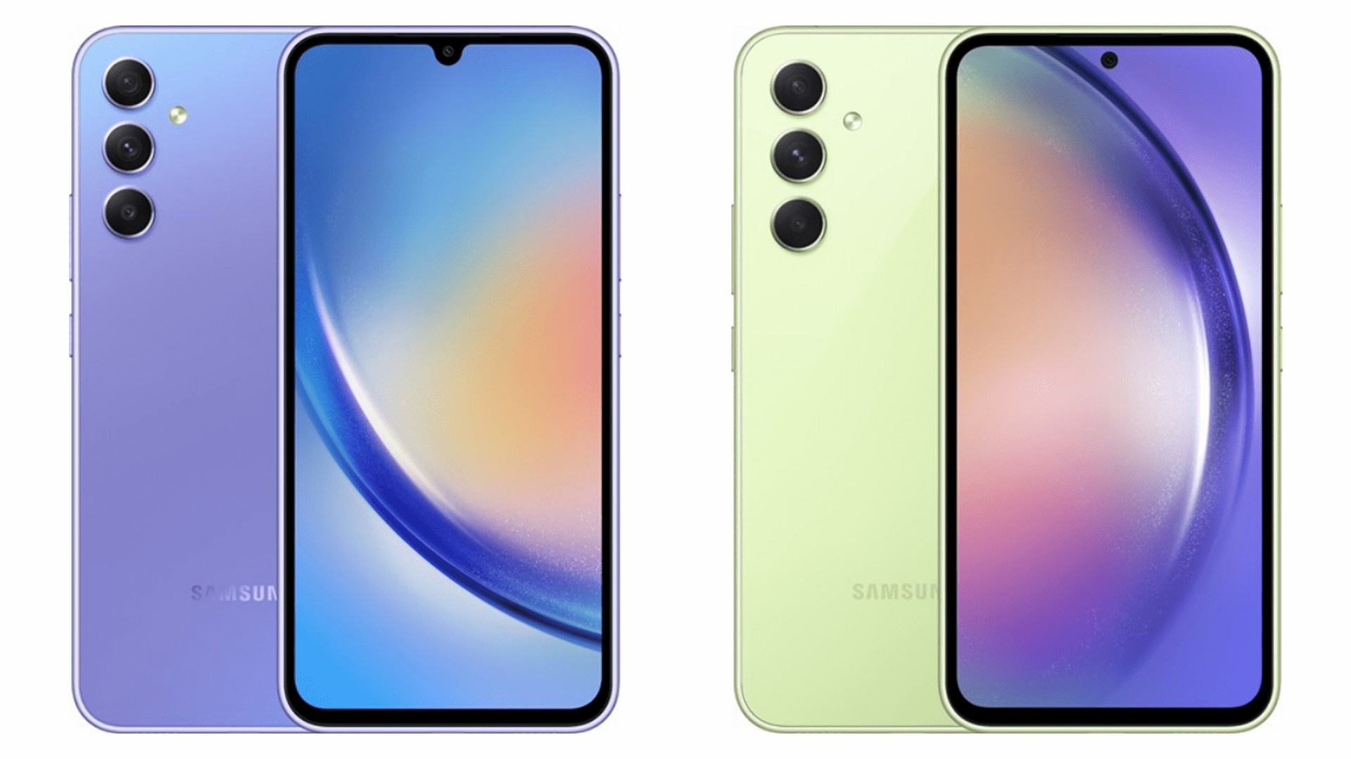 Samsung Galaxy A54 & A34 Official Marketing Images Leaked