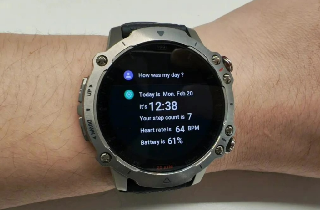 ChatGPT Powered Smartwatch Face Announced