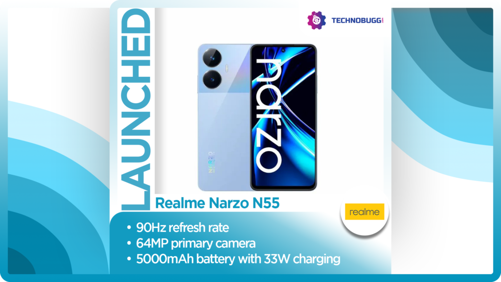Realme Narzo N55 With Mini Capsule Feature Goes Official In India Realme Narzo N55