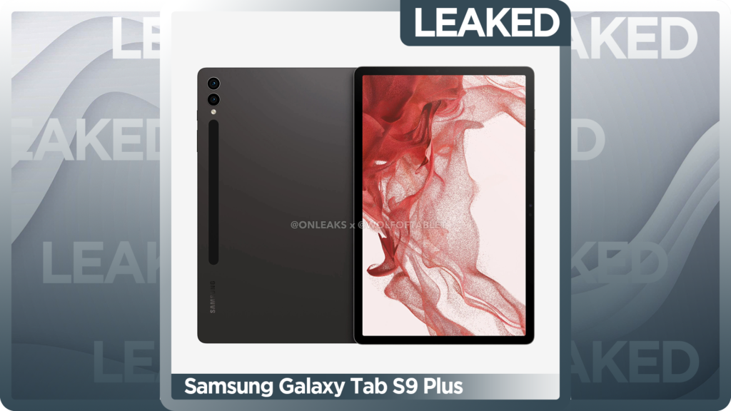 Samsung Galaxy Tab S9 Plus CAD Renders Leaked Samsung Galaxy Tab S9 Plus