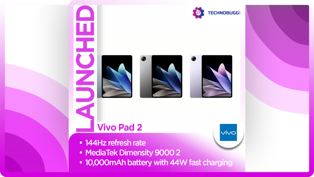 Vivo Pad 2 Unveiled Vivo Pad 2