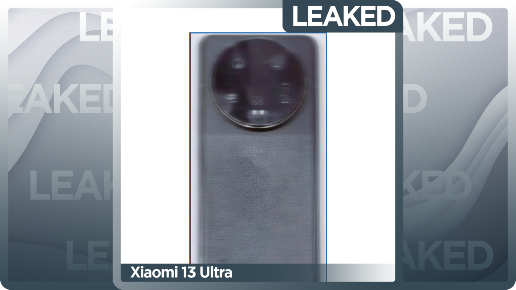 Xiaomi 13 Ultra Live Image Leaked Online Again Xiaomi 13 Ultra