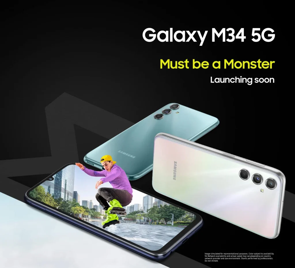 Samsung Galaxy M34 5G Price & RAM Options Tipped
