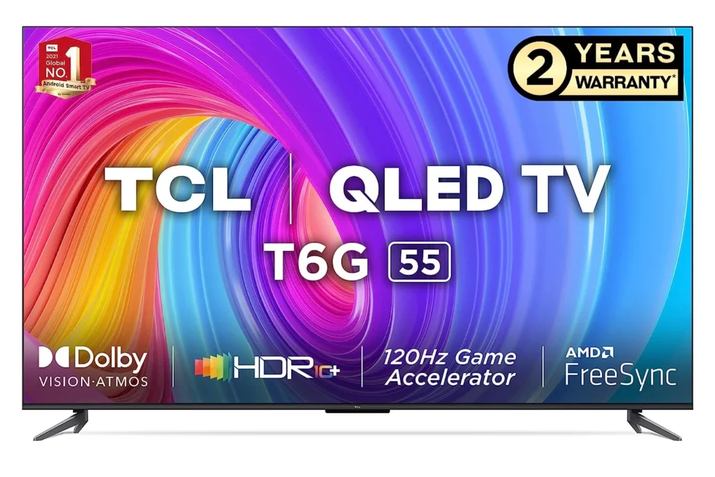 TCL T6G QLED 4K TVs Launched In India