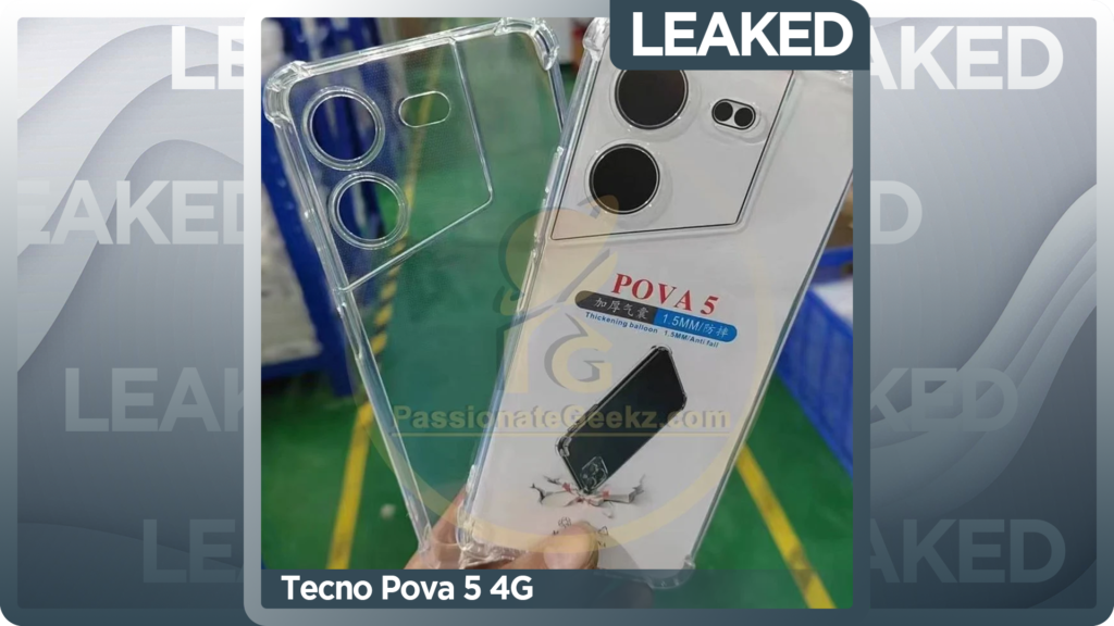 Tecno Pova 5 4G Live Image Leaked Tecno Pova 5 4G Live Image Leaked