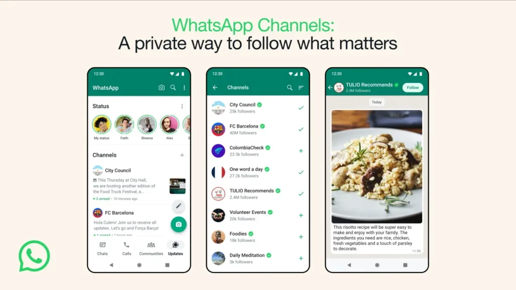 WhatsApp Channels Feature Unveiled WhatsApp Channels