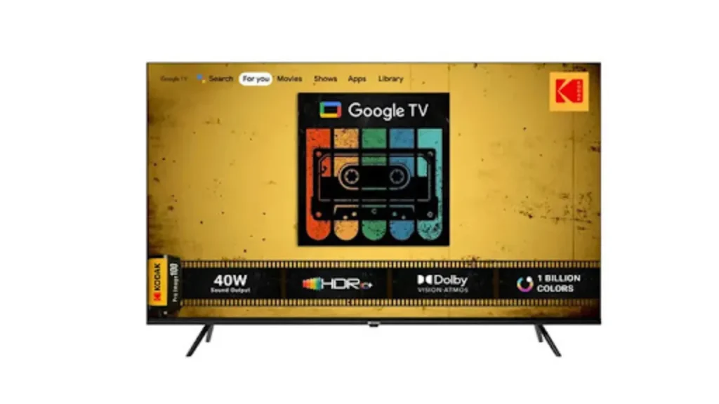 Kodak Launches New Smart TV Series