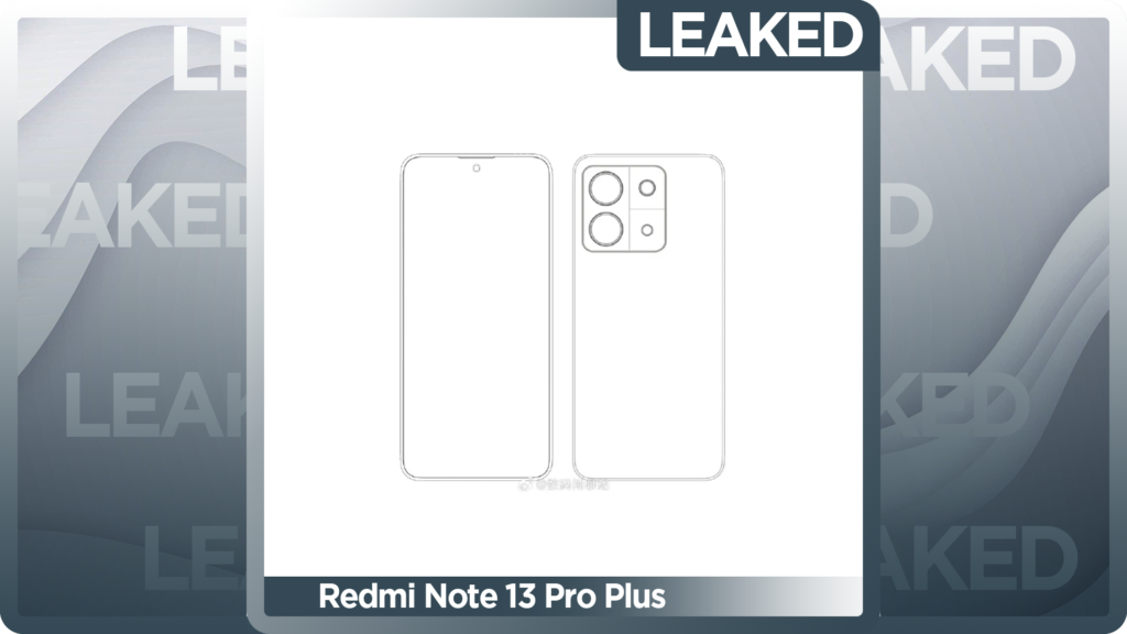 Redmi Note 13 Pro Plus Design Leaked