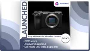 Sony A6700 APS-C Mirrorless Camera