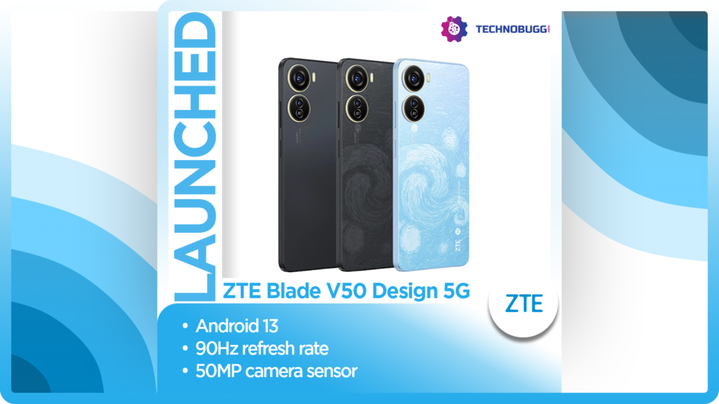 ZTE Blade V50 Design 5G Unveiled