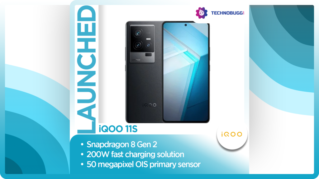 iQOO 11S Unveiled With Snapdragon 8 Gen 2