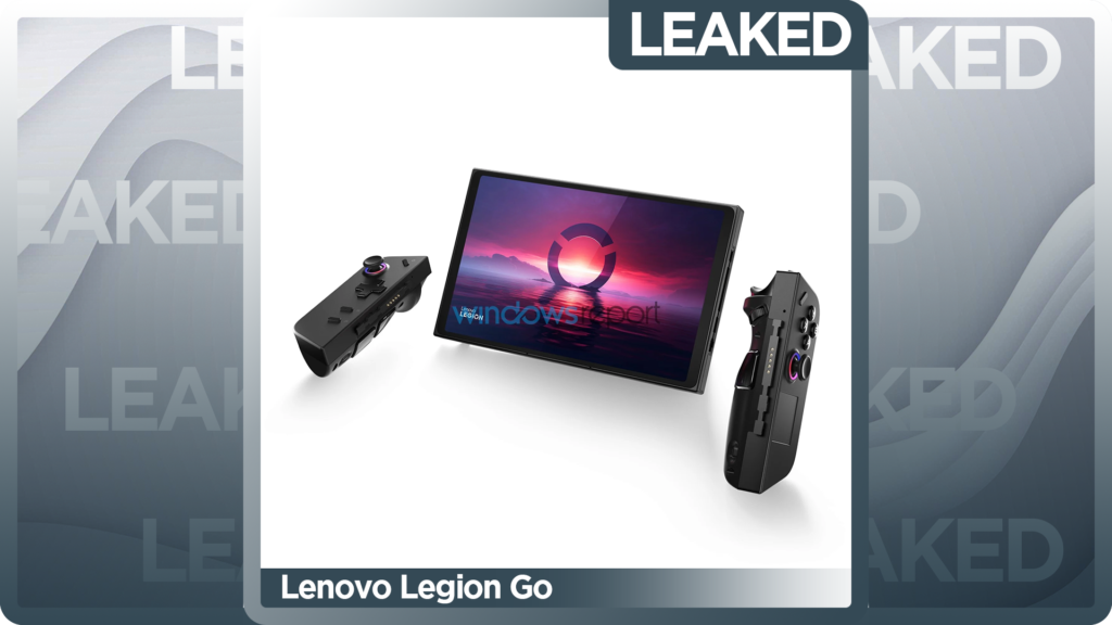 Lenovo Legion Go Renders Leaked Online With Crucial Information