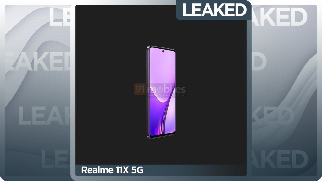 Realme 11X 5G Image Leaked