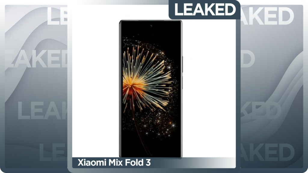 Xiaomi Mix Fold 3 Image And Retail Box Leaked Xiaomi Mix Fold 3 Image And Retail Box Leaked