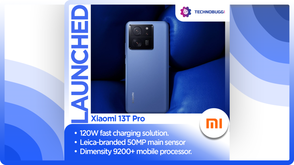 Xiaomi 13T Pro Unveiled Xiaomi 13T Pro Unveiled