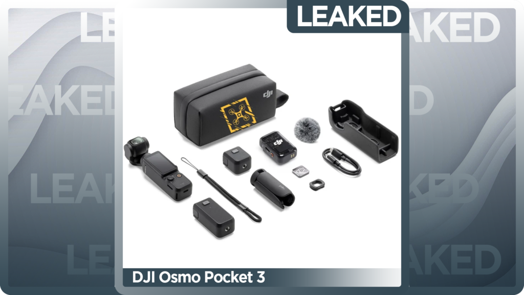 DJI Osmo Pocket 3 Full Specifications Leaked DJI Osmo Pocket 3 Full Specifications Leaked