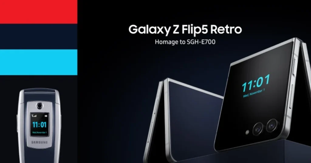 Samsung Galaxy Z Flip 5 Retro Edition Goes Official