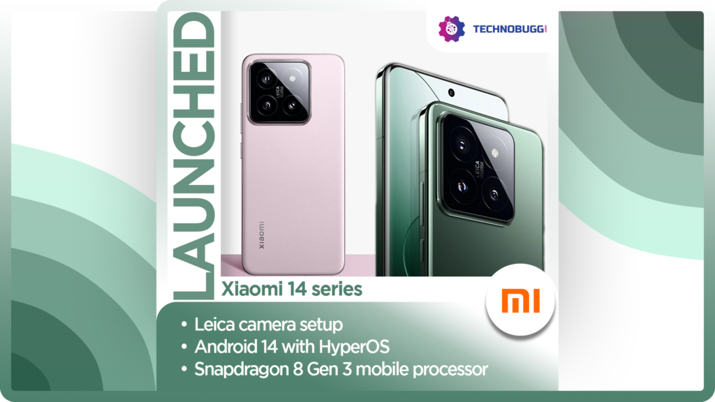 Xiaomi 14 Series Unveiled With Snapdragon 8 Gen 3 Xiaomi 14 series