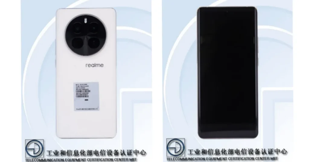 Realme GT 5 Pro Appears On MIIT Certification Website And Reveals Design Revealed