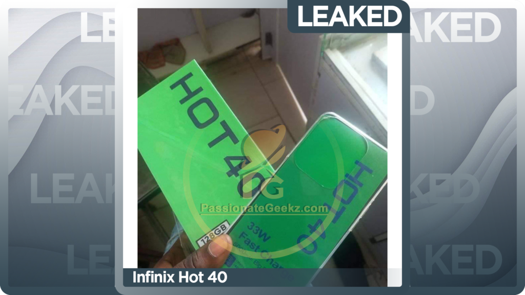 Infinix Hot 40 Live Images Leaked With Design And Key Specifications