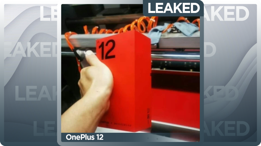 OnePlus 12 Retail Box Leaked