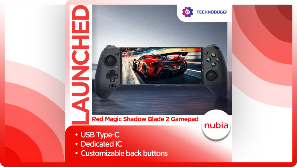Red Magic Shadow Blade 2 Gamepad Launched Red Magic Shadow Blade 2 Gamepad Launched