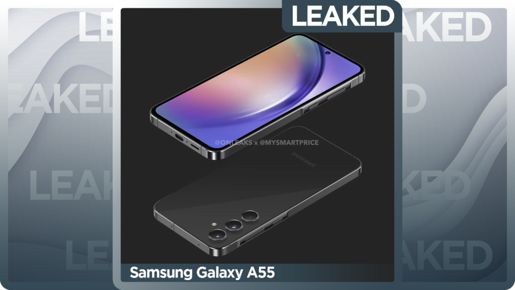 Samsung Galaxy A55 Renders Leaked, Might Be Unveiled Soon