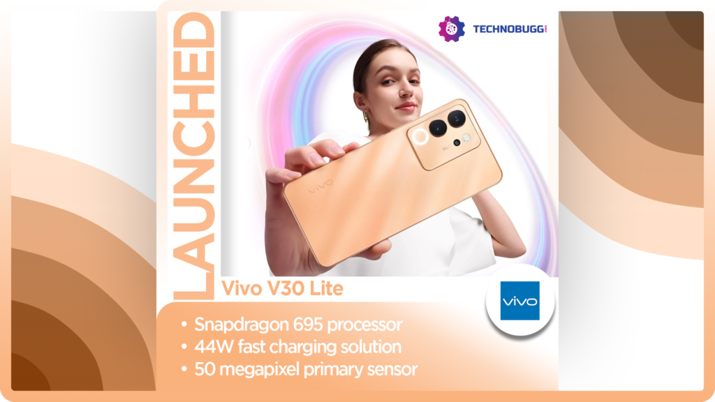 Vivo V30 Lite Unveiled With 50MP Camera