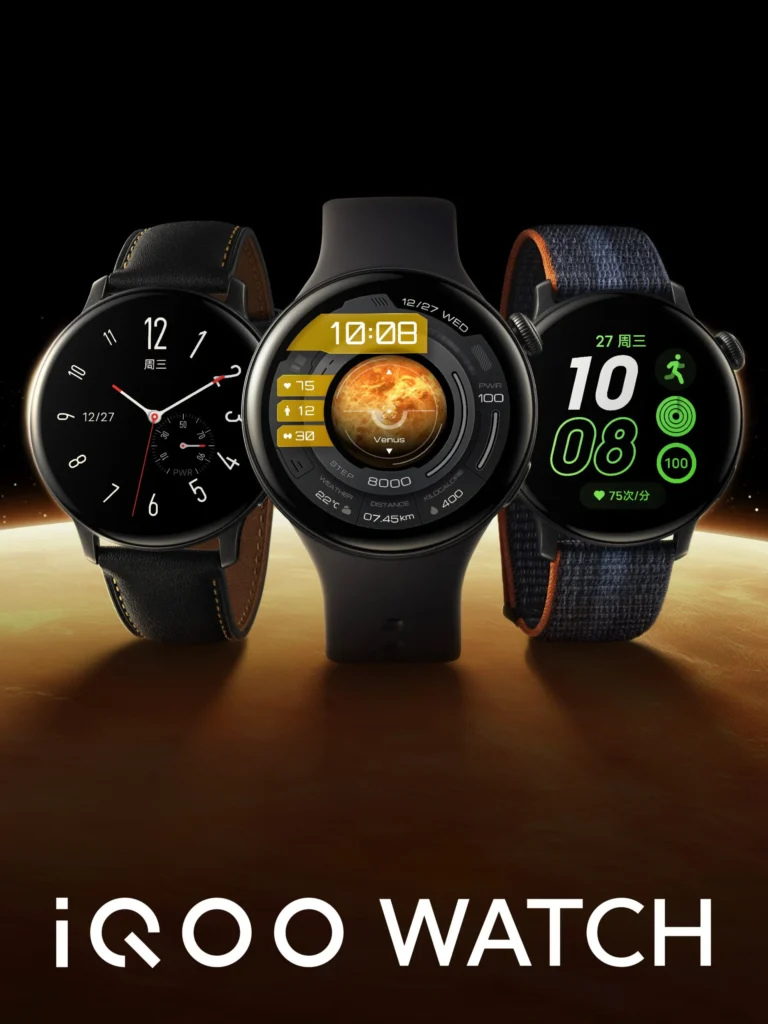 iQOO Watch Full Front Design Teased iQOO Watch